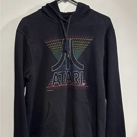Old Navy Men’s Atari Hoodie Black Large - Picture 2 of 6